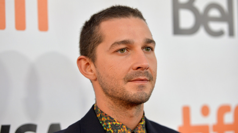 Shia LaBeouf's posing
