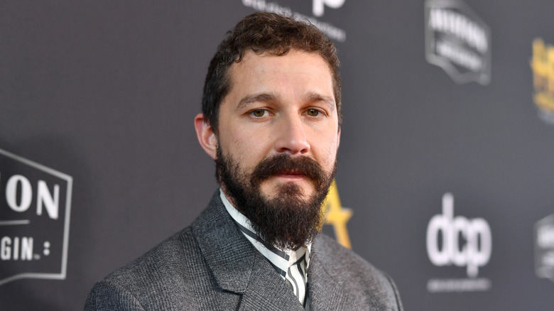 Shia LaBeouf posing