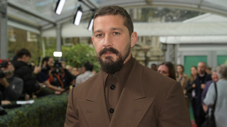 Shia LaBeouf posing