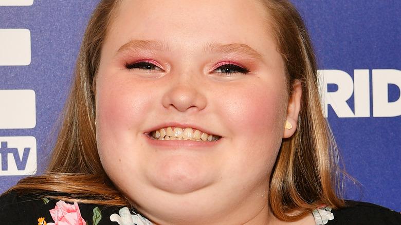 Alana honey boo boo Thompson smiling pink eyeshadow