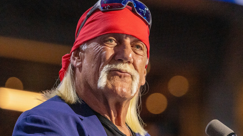 Hulk Hogan at the Republican National Convention in Milwaukee, Wisconsin, July 18, 2024