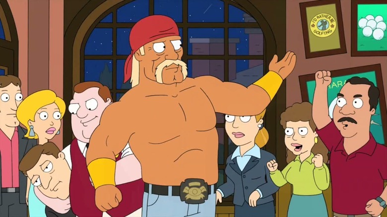 Hulk Hogan voiced himself in American Dad!