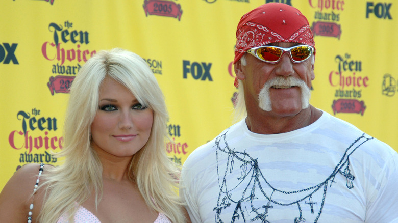 Brooke Hogan and Hulk Hogan 