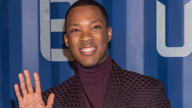Corey Hawkins at the premiere of Netflix movie "6 Underground"