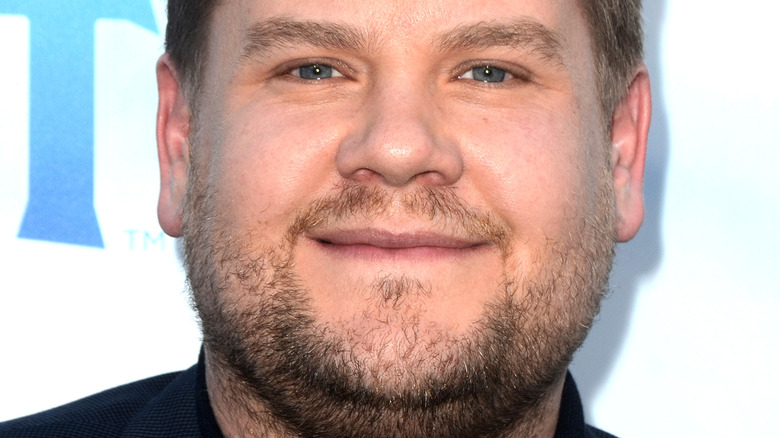 James Corden smiling at event 