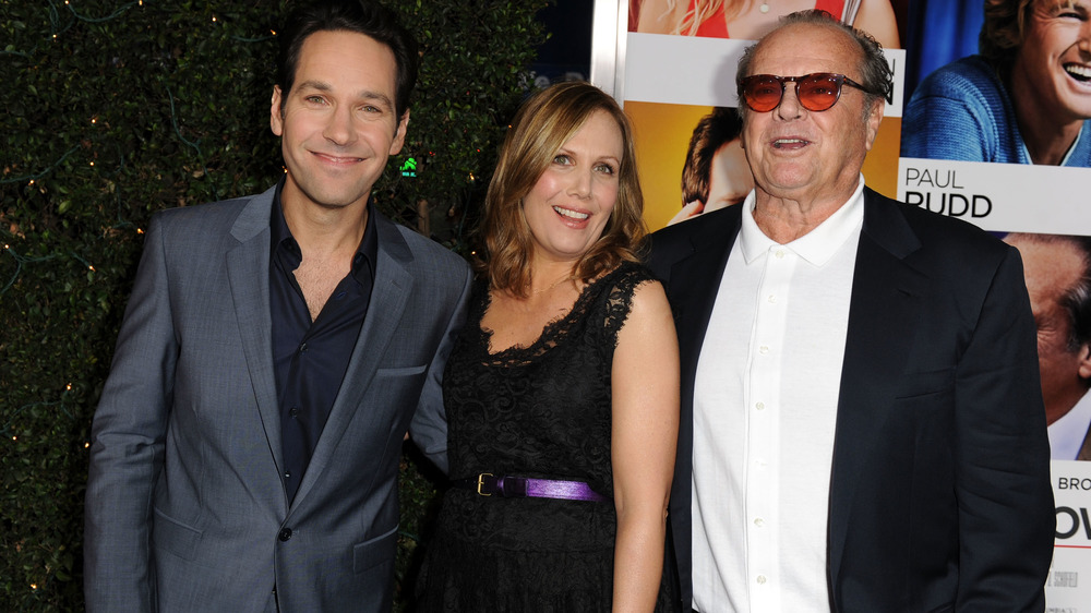 Jack Nicholson and Paul Rudd, smiling