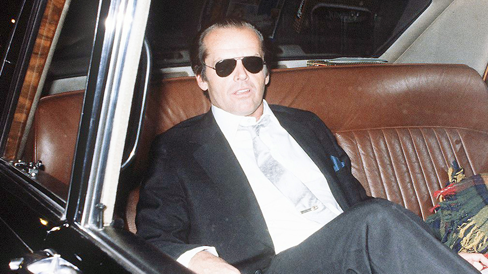 Jack Nicholson in car