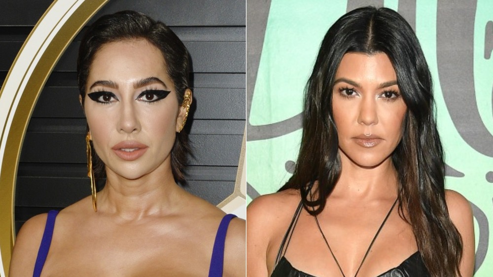 Jackie Cruz and Kourtney Kardashian