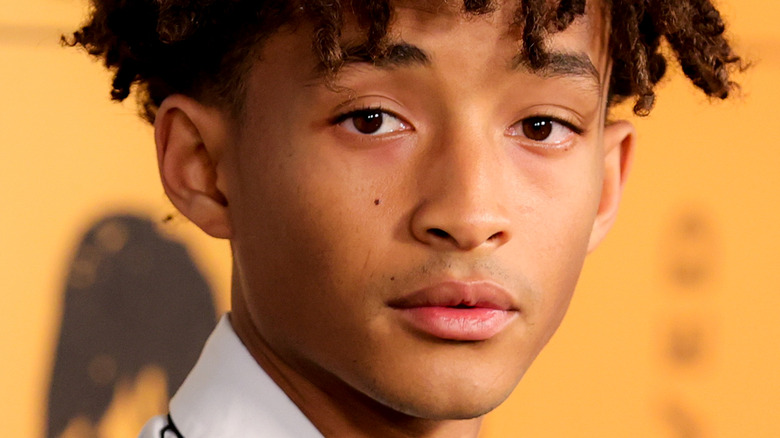 Jaden Smith posing