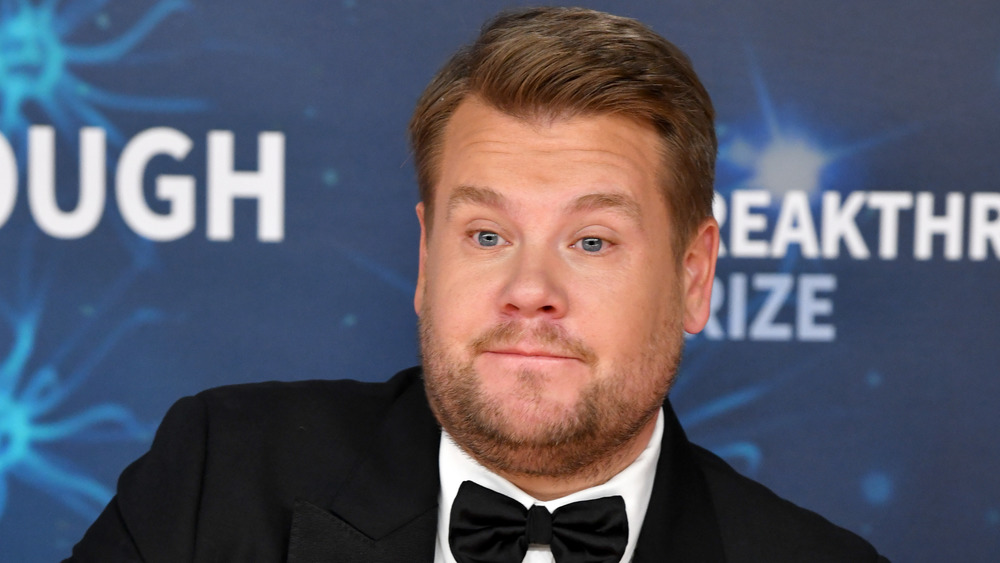 James Corden on the red carpet