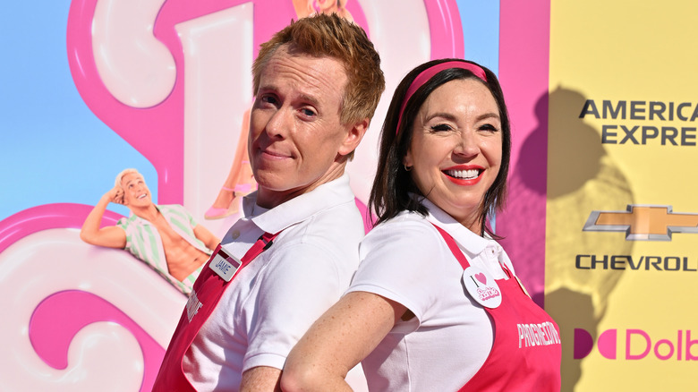 Jim Cashman Stephanie Courtney smiling
