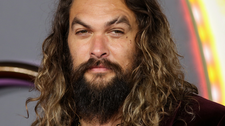  Jason Momoa at a premiere