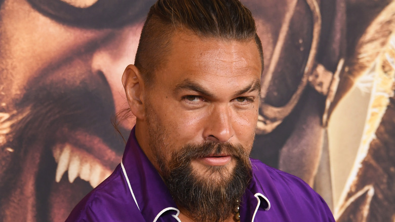 Jason Momoa posing