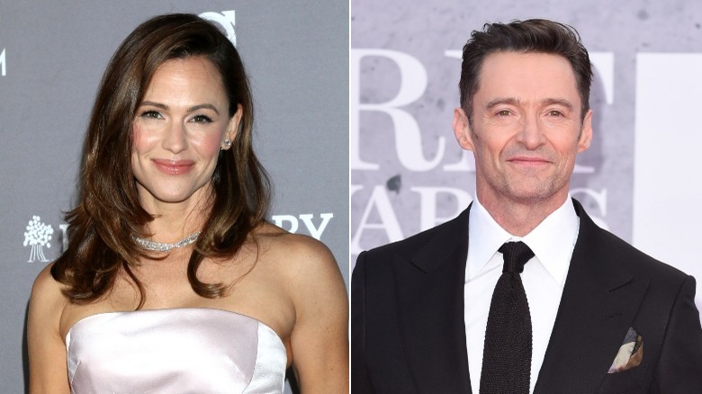 Jennifer Garner and Hugh Jackman side by side