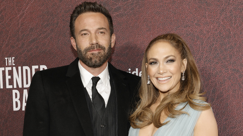 Jennifer Lopez and Ben Affleck on the red carpet