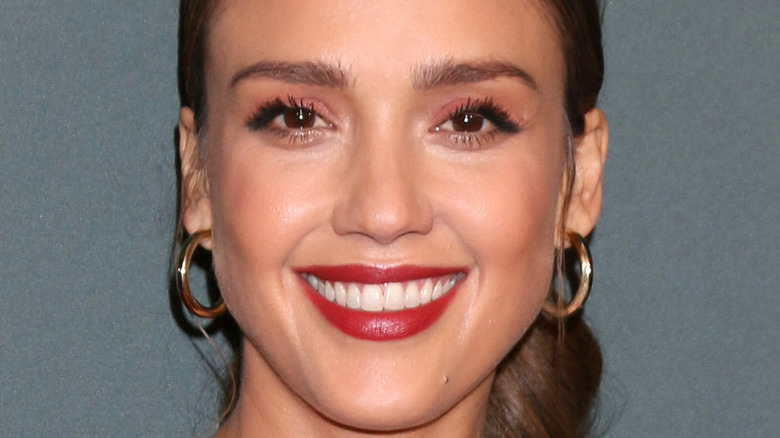 Jessica Alba smiling