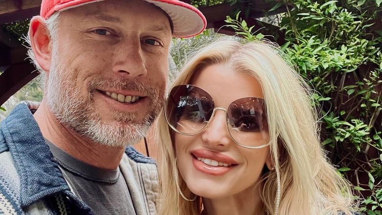 Eric Johnson and Jessica Simpson