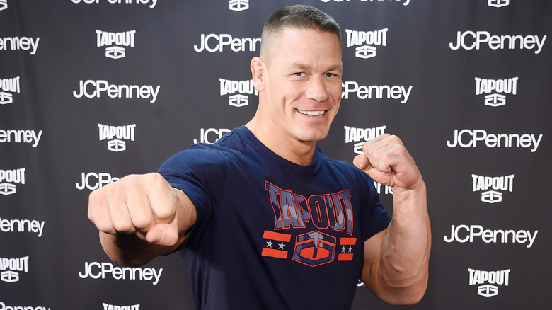 John Cena on the red carpet.