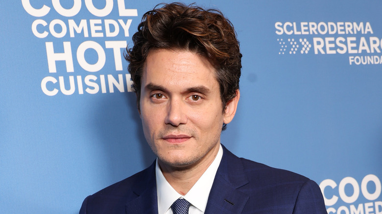 John Mayer posing