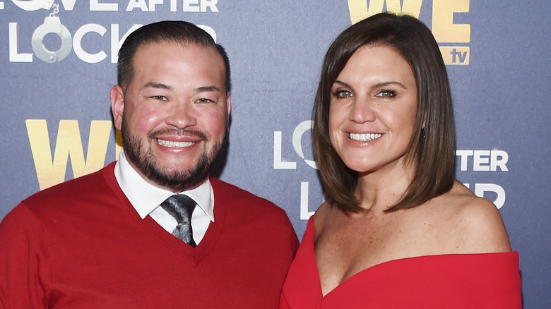Jon Gosselin Colleen Conrad wearing red