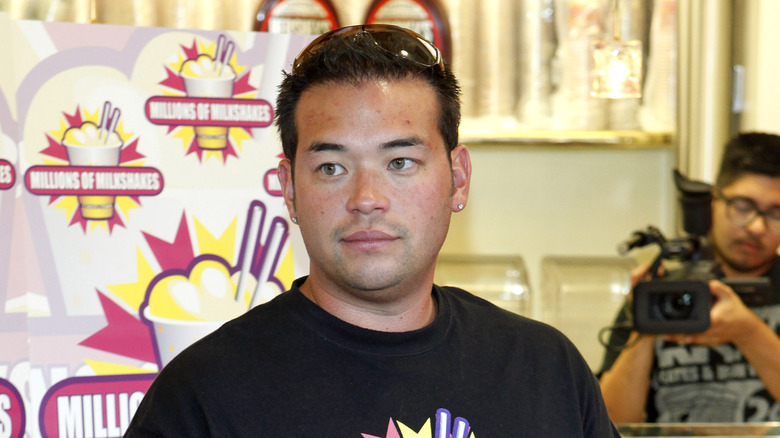 John Gosselin black t-shirt