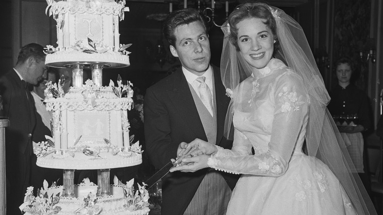 Young Tony Walton and Julie Andrews
