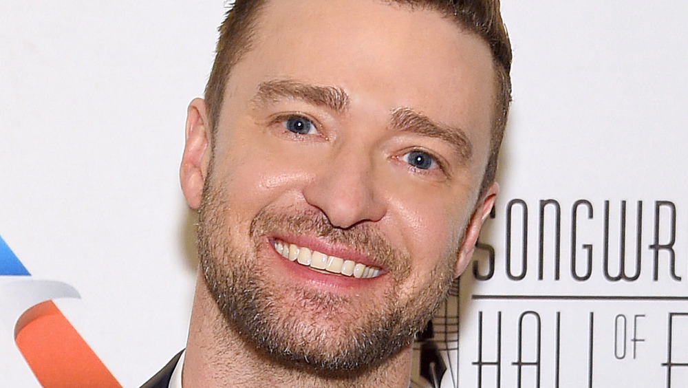 Headshot of Justin Timberlake smiling