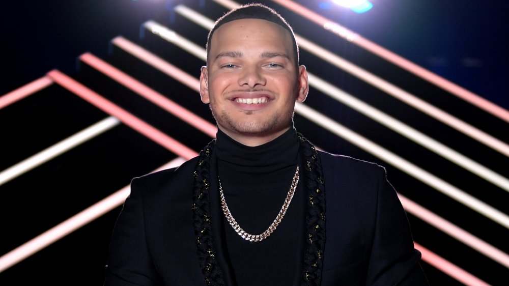 Kane Brown smiling at the CMT Awards