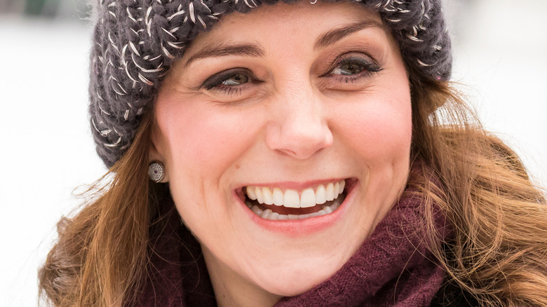 Kate Middleton bundled up in Sweden