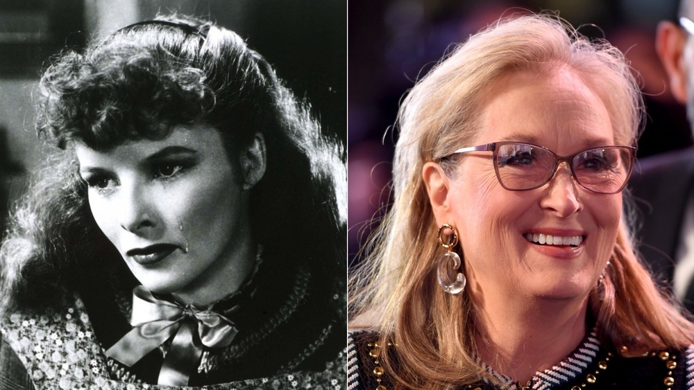 Katharine Hepburn and Meryl Streep