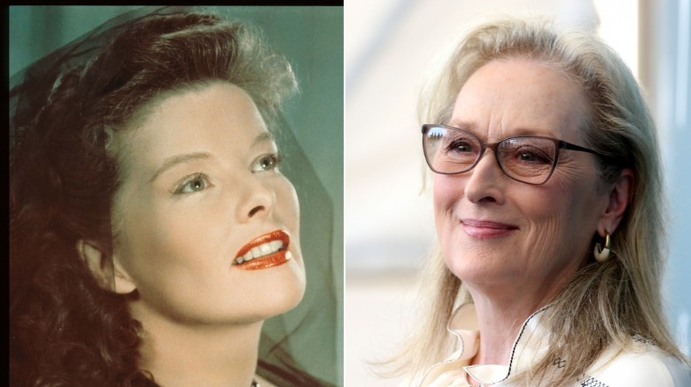 Katharine Hepburn and Meryl Streep
