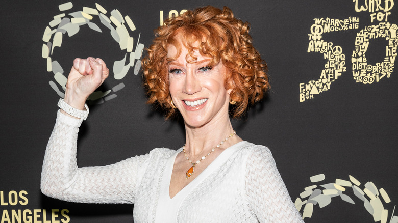 Kathy Griffin smiling