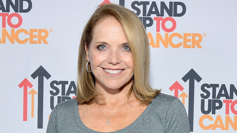 Katie Couric smiling