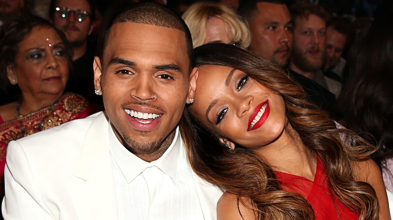 Chris Brown and Rihanna