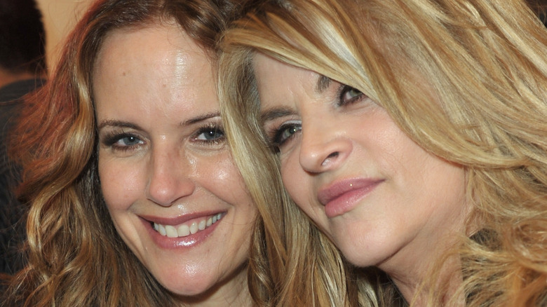 Kirstie Alley with Kelly Preston