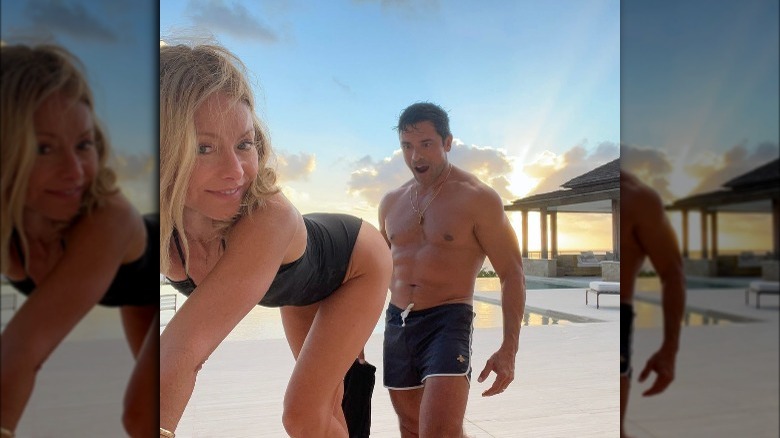 Kelly Ripa and Mark Consuelos on Instagram