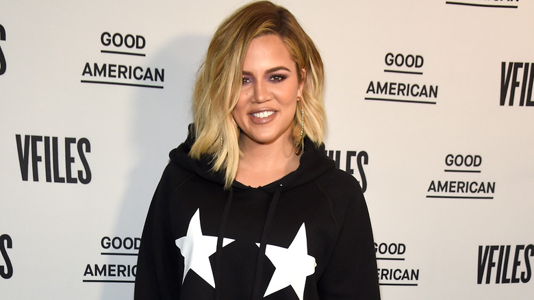 Khloé Kardashian attends an event in 2017