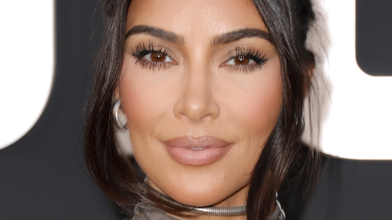 Kim Kardashian attending the Los Angeles premiere of Hulu's new show "The Kardashians"