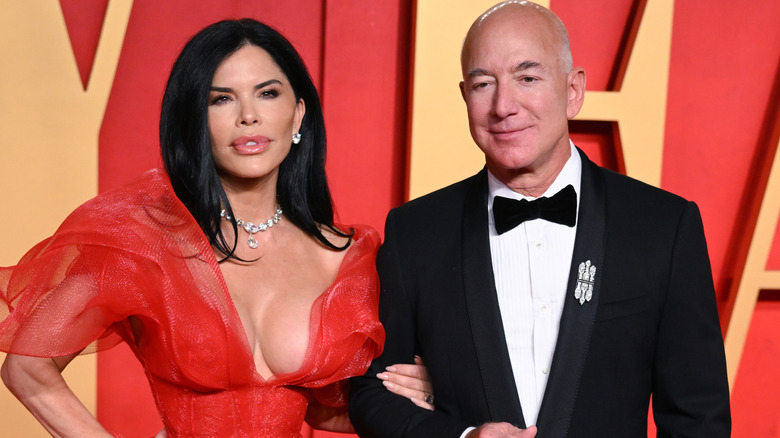 Lauren Sanchez and Jeff Bezos