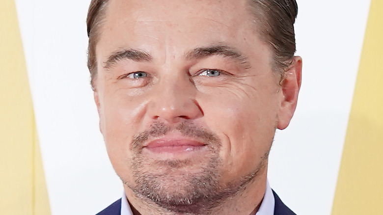 Leonardo DiCaprio posing