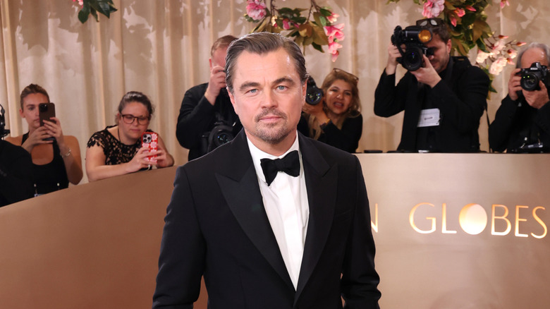 Leonardo DiCaprio posing