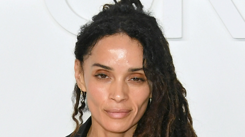 Lisa Bonet posing on red carpet