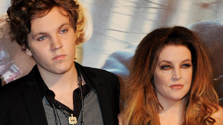 Benjamin Keough and Lisa Marie Presley