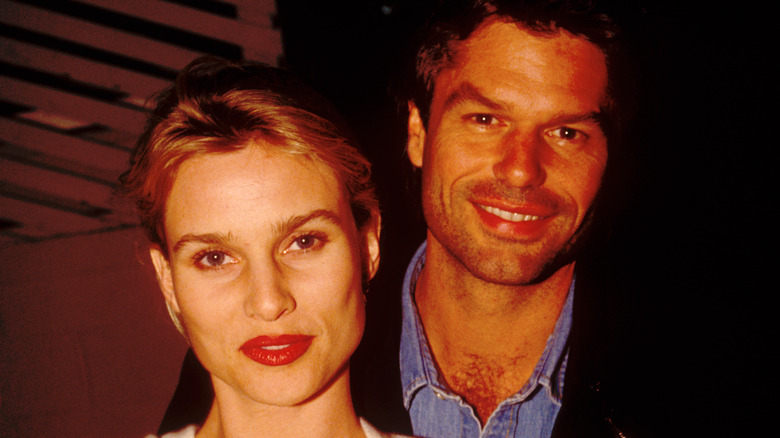 Nicollette Sheridan and Harry Hamlin