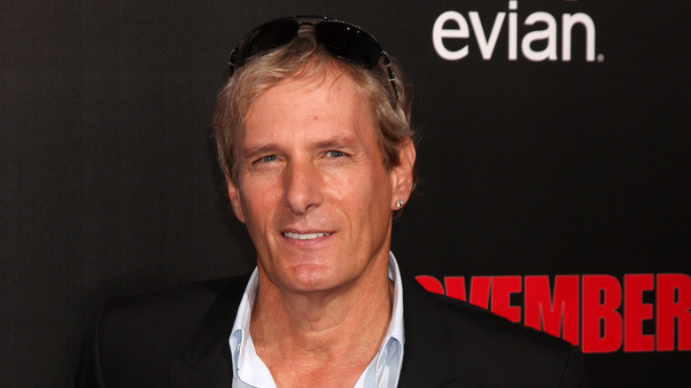 Michael Bolton black suit