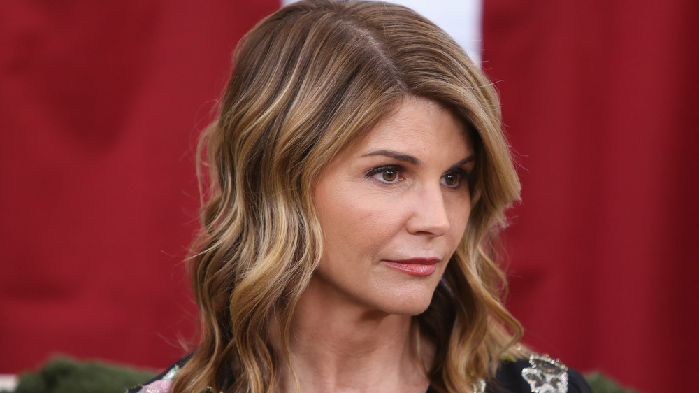 Lori Loughlin staring