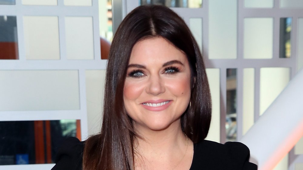 Actress Tiffani Thiessen poses at Hollywood Today Live at W Hollywood