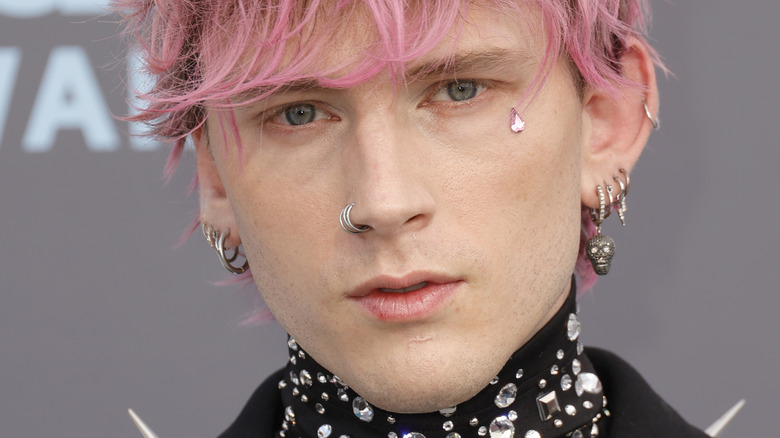 Machine Gun Kelly attending the 2022 Billboard Music Awards