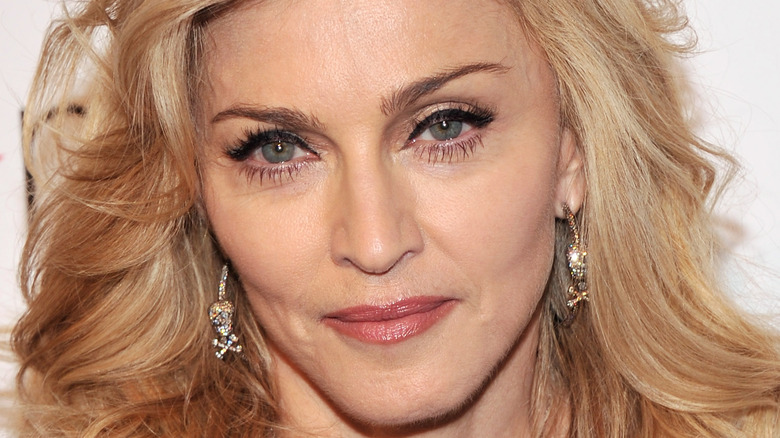 Madonna smirk