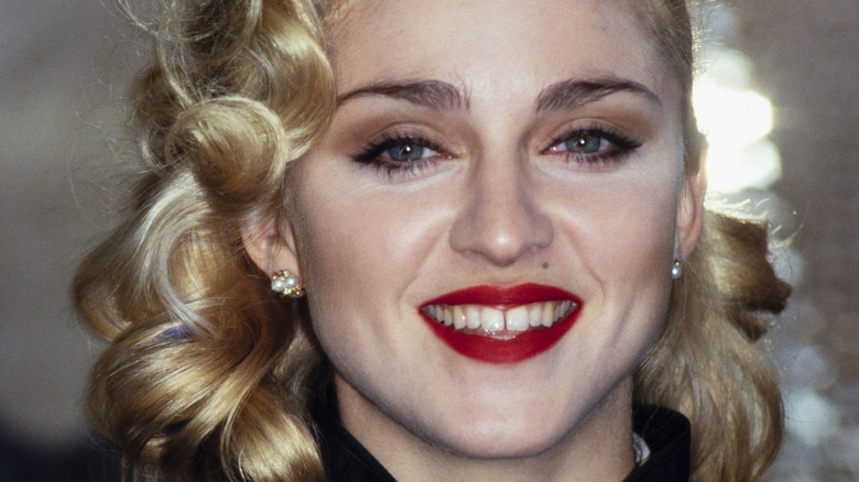 Younger Madonna posing